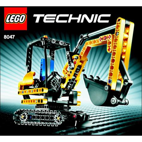 lego technic mini excavator 8047|lego 8043 manual.